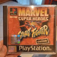 Marvel Heroes vs Street Figh -  Playstation 1