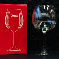 6 calici Campari originali per vino o spritz