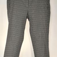 Pantaloni Emme Marella fantasia bianco nero Donna