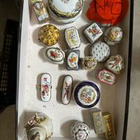 Ceramiche sopra mobili vintage