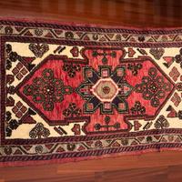 Tappeto orientale annodato a mano – 72×130 cm