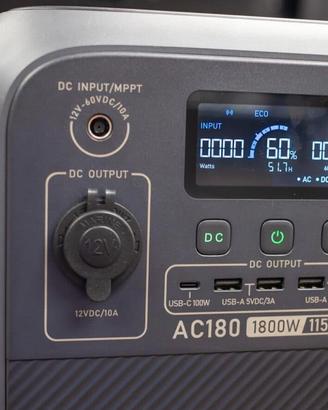 BLUETTI AC180 + PANNELLO SOLARE