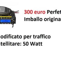 Radio VHF modificato da  tecnico satellitare