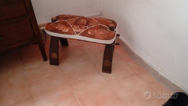 Poggiapiedi pouf stile arabo