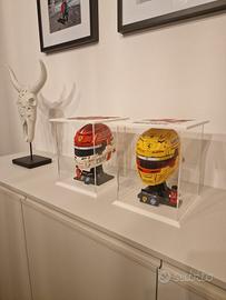 Teca espositiva per Casco Lego F1 Hamilton 