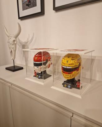 Teca espositiva per Casco Lego F1 Hamilton 