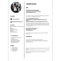 Cameriere o aiuto barista