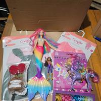 blocco giocattoli bambina 