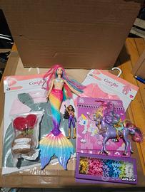 blocco giocattoli bambina 