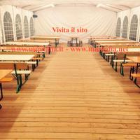 30 Set Birreria 220 x 80 vern. Naturale Ignifuga