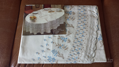 Tovaglia ovale x 12 c/orlo smerlato 180x240