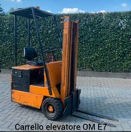 Carrello elevatore OM E7 BATTERIA NUOVA 