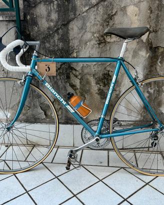 Bici d’epoca Bianchi pronta per ciclostoriche