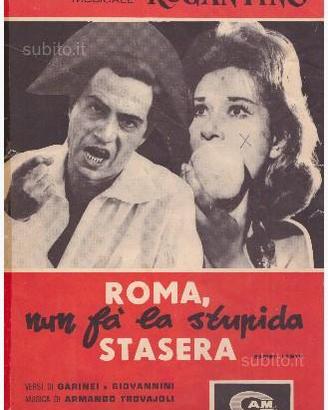 Spartito di Roma, nun fà la stupida stasera