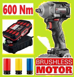 NUOVO - PARKSIDE AVVITATORE PERCUSSIONE  BRUSHLESS