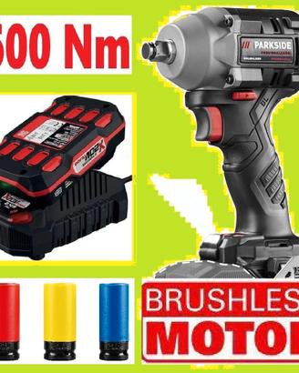 NUOVO - PARKSIDE AVVITATORE PERCUSSIONE  BRUSHLESS