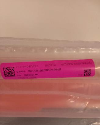 toner Samsung cyan magenta