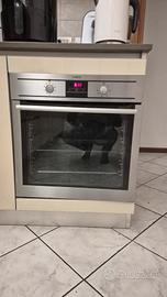 forno AEG funzionante,  sportello da riparare 