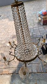 Lampadario di cristallo boemia