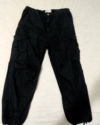parachute jeans neri bershka 