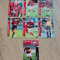 Lotto card Milan 6 pianeta calcio Pato Calciatori