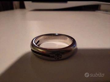 Gioiello Anello Morellato Fascia in Acciaio