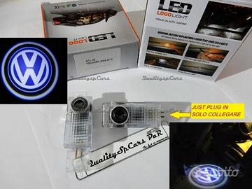 Coppia PROIETTORI LED LOGO VOLKSWAGEN TOUAREG 7L