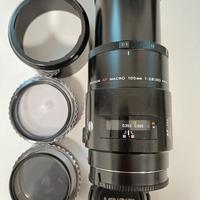 Minolta AF 100mm. f2,8 obiettivo Close-up Macro