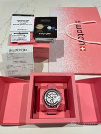 Omega Moonswatch mission to the pink nuovo