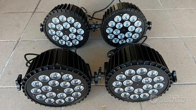 Luci Par led RGBW