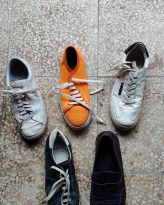 5 paia di scarpe uomo 42-44