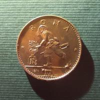 Medaglia commemorativa centenario Roma capitale d'