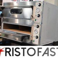 Forno pizza elettrico 4+4 nuovo a prezzo usato