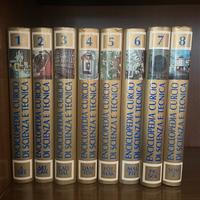 Enclopedia Scienza Curcio con 8 volumi