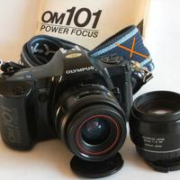 Olimpus om 101 reflex completa  di 2 obiettivi. Bo