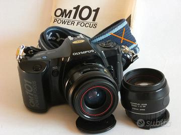 Olimpus om 101 reflex completa  di 2 obiettivi. Bo