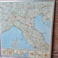 Cartina Italia Nord magnetica