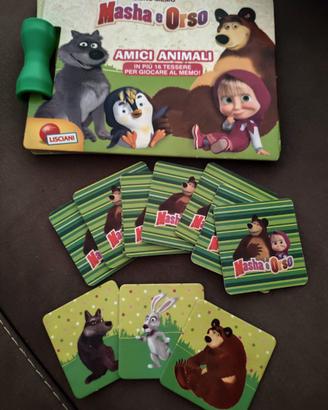 Libro Memory Masha e Orso