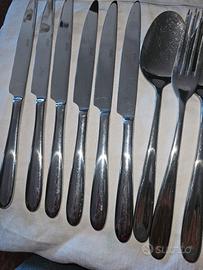 18 posate inox Abert
