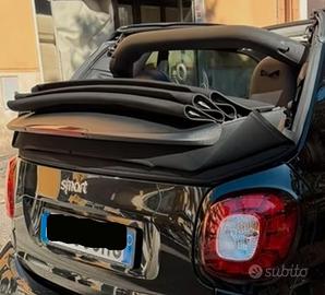 cappotta Nera Smart 453 cabrio