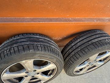 QUATTRO CERCHI IN LEGA PER AUDI CON GOMME