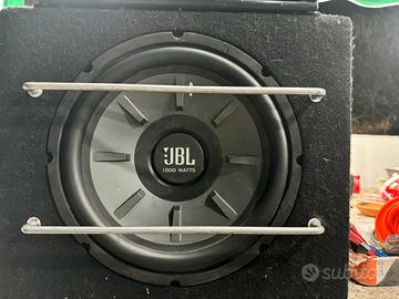 Subwoofer JBL+ amplificatore spectron Kit completo