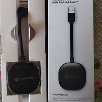 ADATTATORE WIRELESS MOTOROLA PER ANDROID AUTO