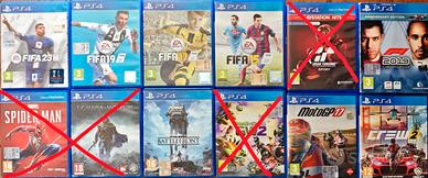giochi ps4 PlayStation 4 e ps5 PlayStation 5