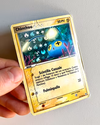 Chinchou Holo 57/101 Ex Leggende Nascoste
