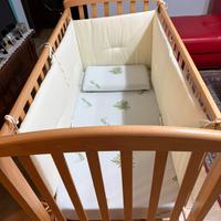 Lettino con materasso