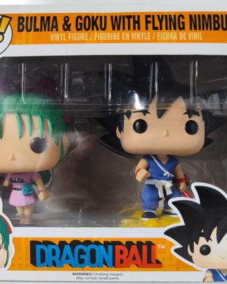 Funko Pop! Animation Dragonball Bulma & Goku con F
