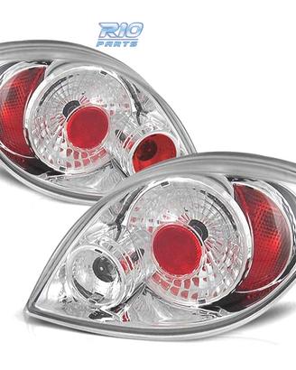 FANALI PER FORD KA 96-08 FONDO CROMATO
