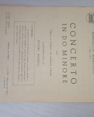BENEDETTO MARCELLO CONCERTO IN DO minore