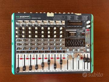 Mixer Professionale con Multieffetto Zzipp ZZMX12R